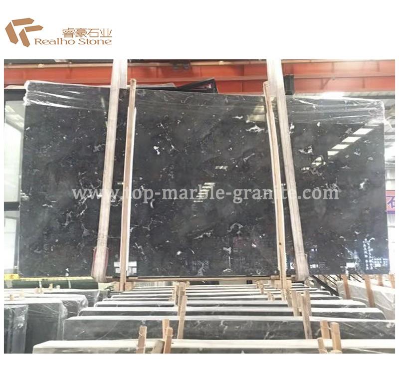 grey marble kitchen