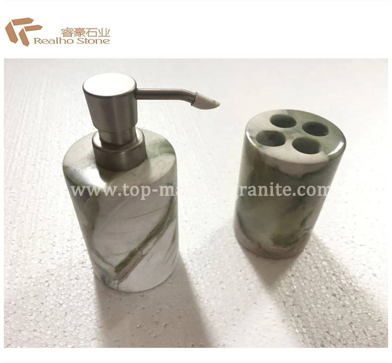 Green Stone Bathroom Accessories