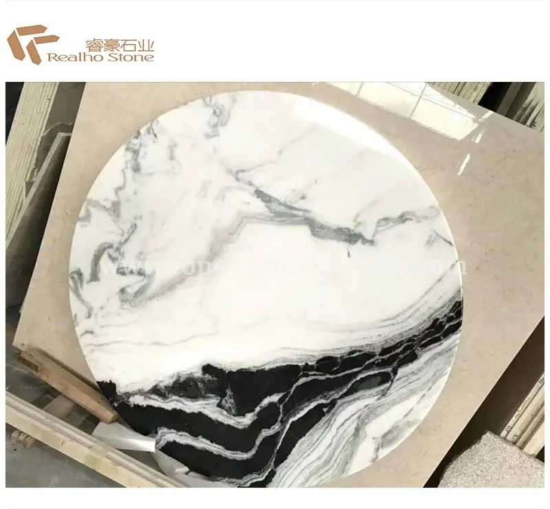 dinning round table marble