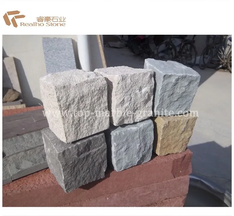 Sandstone cobblestones