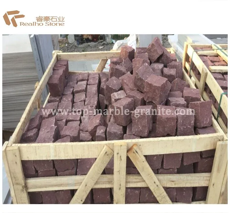Red sandstone cobblestone