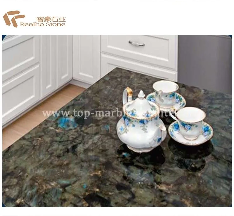 Lemurian blue granite table top