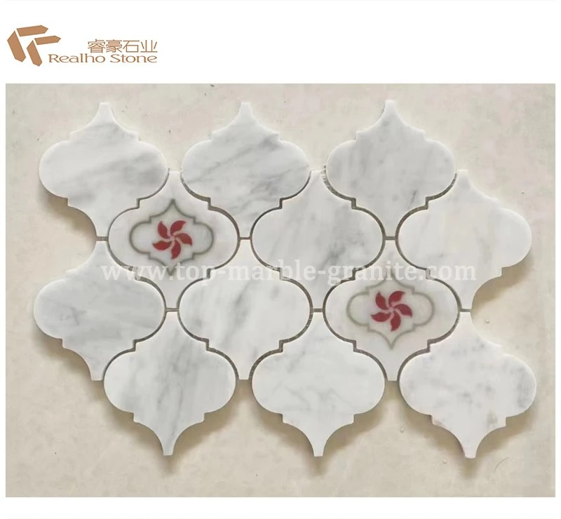 lantern mosaic tile