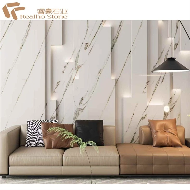 Modern Floor Tiles White Marble Wall Stone Panel