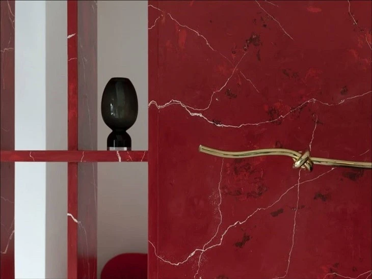red fusion quartzite