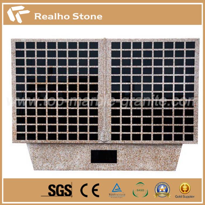 Shared Upright Granite Tombstone Custom Monuments For Cemetery