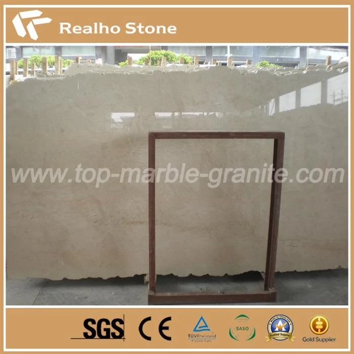 Spain Beige Crema Marfil Marble Slab For Cut To Size Tile