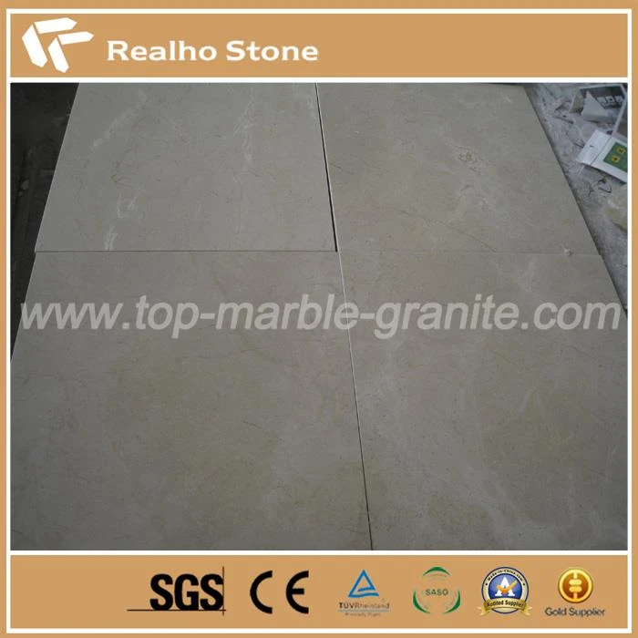 Spain Beige Crema Marfil Marble Slab For Cut To Size Tile