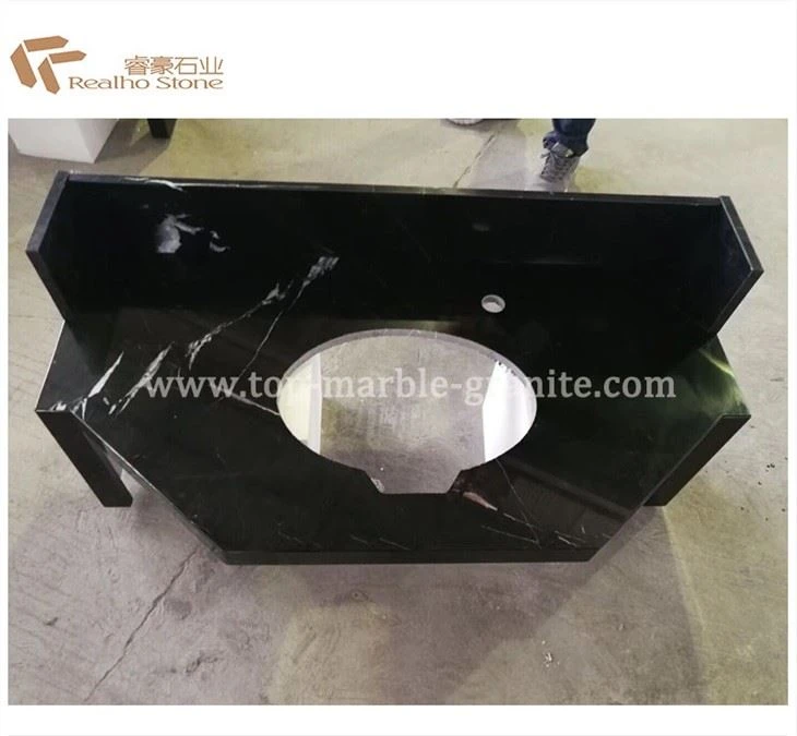 Black Marquina Marble Vanity top