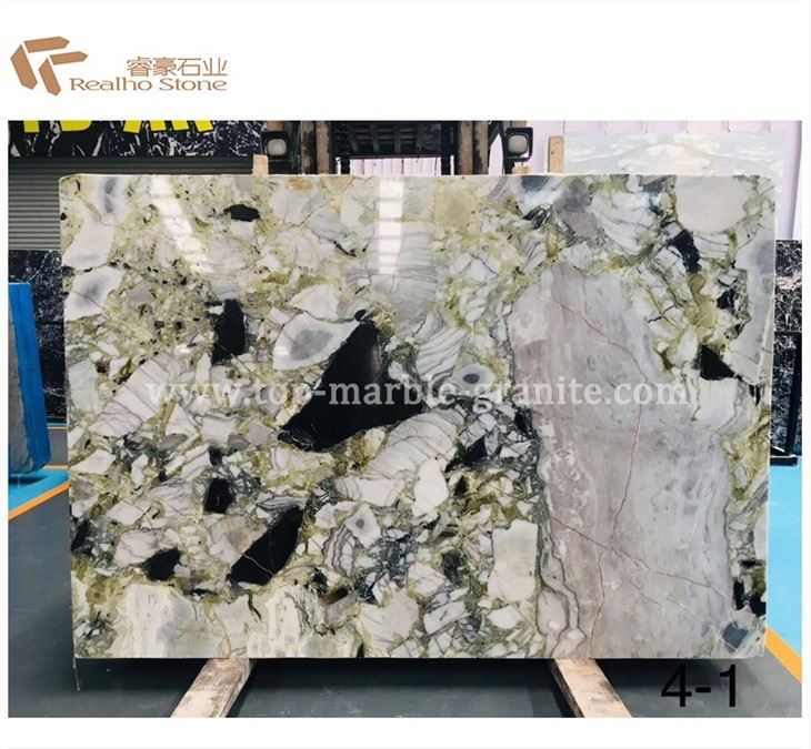 Green Marble Slab