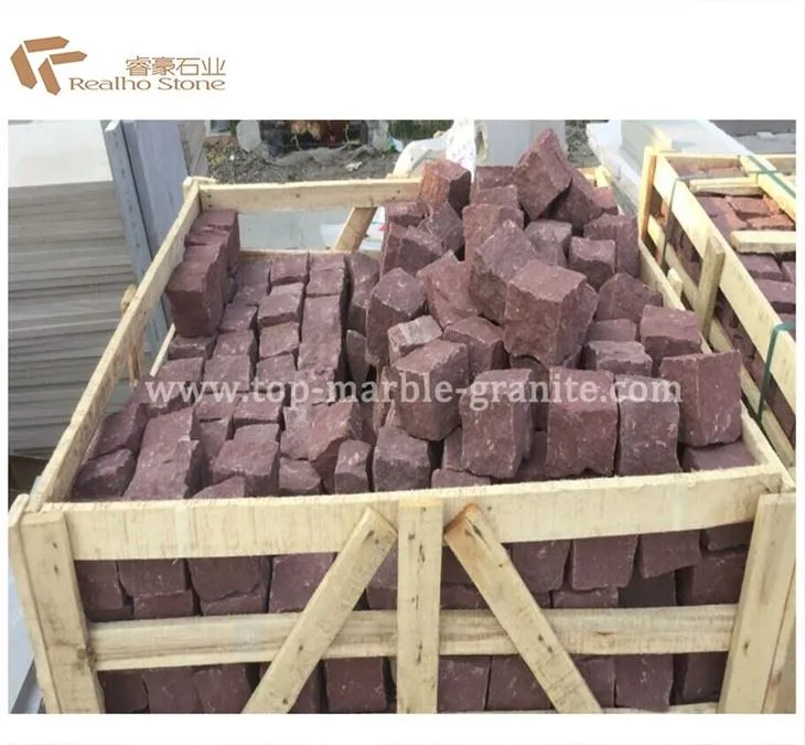 Red sandstone cobblestone