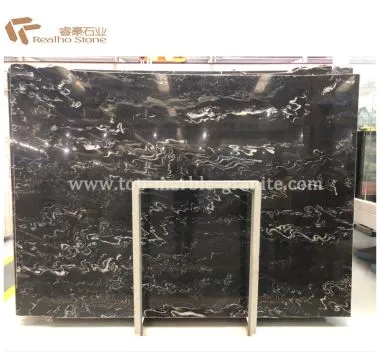 Arctic Night Black Quartzite Slab