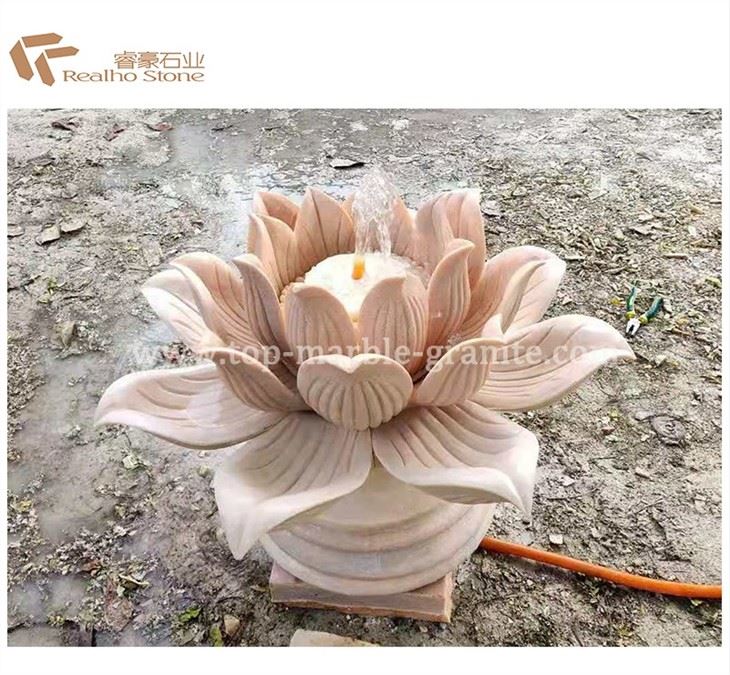 marble lotus pink