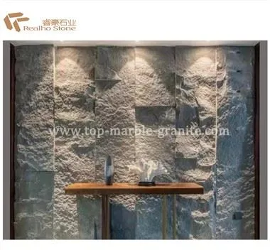 Naturalne Split Face Grey Stone Wall Tiles